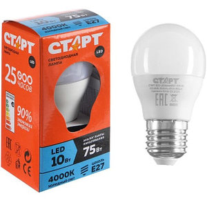 Светодиодная лампа СТАРТ LED GLS E27 10W 40