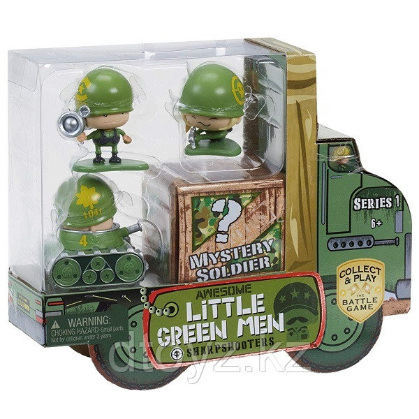 Awesome Little Green Men 4 фигурки - фото 1 - id-p67770715