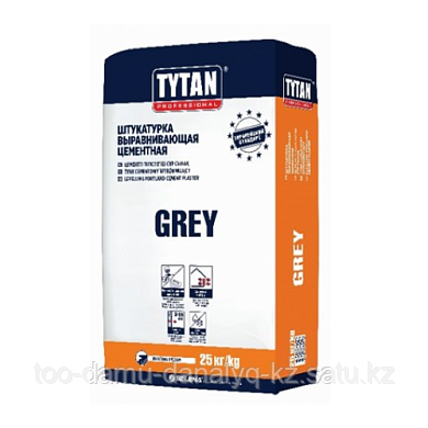 Штукатурка цементная TYTAN GREY BS33
