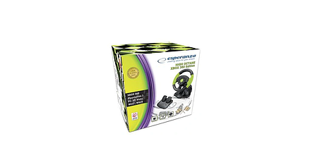 РУЛЬ ИГРОВОЙ С ВИБРАЦИЕЙ ESPERANZA PC PS3 XBOX, фото 2