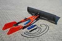 Отвал передний НО-79-1.01 для снега с гидроповоротом на МТЗ-80/82, 82П, 92П и их модификации