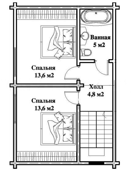 проекты деревянных домов, план двухэтажного дома и строительство под ключ, проектирование и строительство деревянных домов.