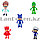 Игровой набор Герои в масках Pj Masks 5 фигурок Кэтбой, Алетт, Гекко, Ромео и Лунная девочка, фото 7