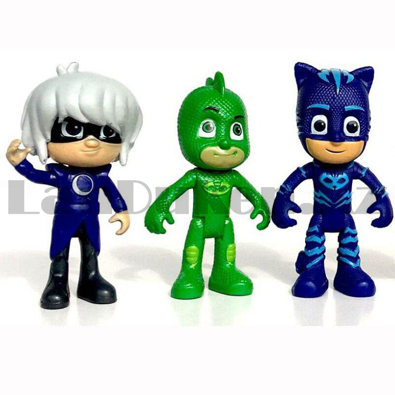 Игровой набор Герои в масках Pj Masks 5 фигурок Кэтбой, Алетт, Гекко, Ромео и Лунная девочка - фото 8 - id-p83476028