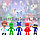 Игровой набор Герои в масках Pj Masks 5 фигурок Кэтбой, Алетт, Гекко, Ромео и Лунная девочка, фото 10