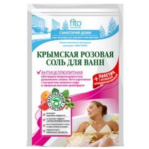 Соль для ванн ФИТОкосметик Крымская розовая антицеллюлитная 530гр
