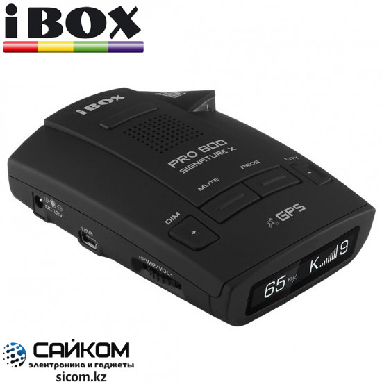 IBOX PRO 800 SIGNATURE X - Радар - Детектор GPS / ГЛОНАСС База Камер 45 стран