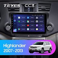 Автомагнитола Teyes CC3 4GB/64GB для Toyota Highlander 2007-2013
