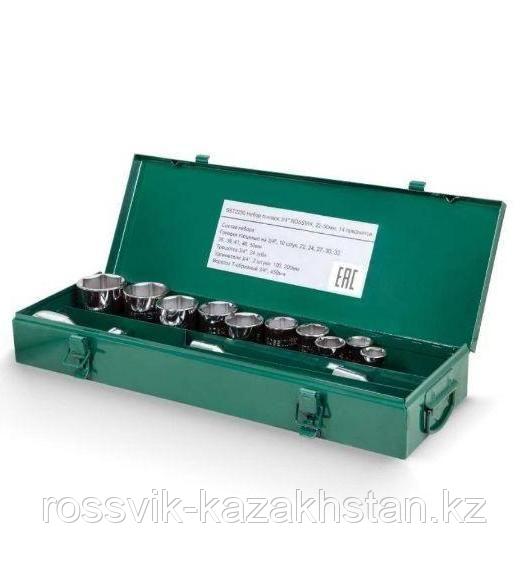 Набор головок 3/4" ROSSVIK, 22-50мм, 14 предметов, SST2250
