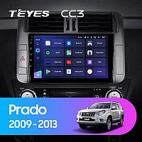 Автомагнитола Teyes CC3 4GB/32GB для Toyota Land Cruiser Prado 150 2009-2013