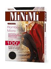 Колготки MINIMI Rombo 100 ден с принтом "мелкий ромб"