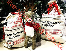 Новогодние подарочные мешки  с логотипом Эко Сумки №2