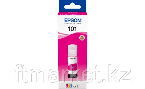 Чернила Epson C13T03V34A 101 EcoTank 70ml для L4150/L4160 пурпурный