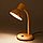Настольная лампа "Design" 1x60W E27 желтая 14x14x33см, фото 2