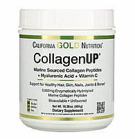 California Gold Nutrition, CollagenUP, морской гидролизованный коллаген, гиалуроновая кислота и витамин C