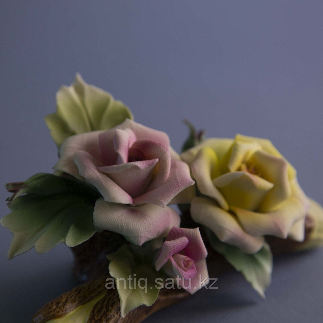 Ветка роз. Фарфоровая мануфактура Capodimonte - фото 8 - id-p83535692