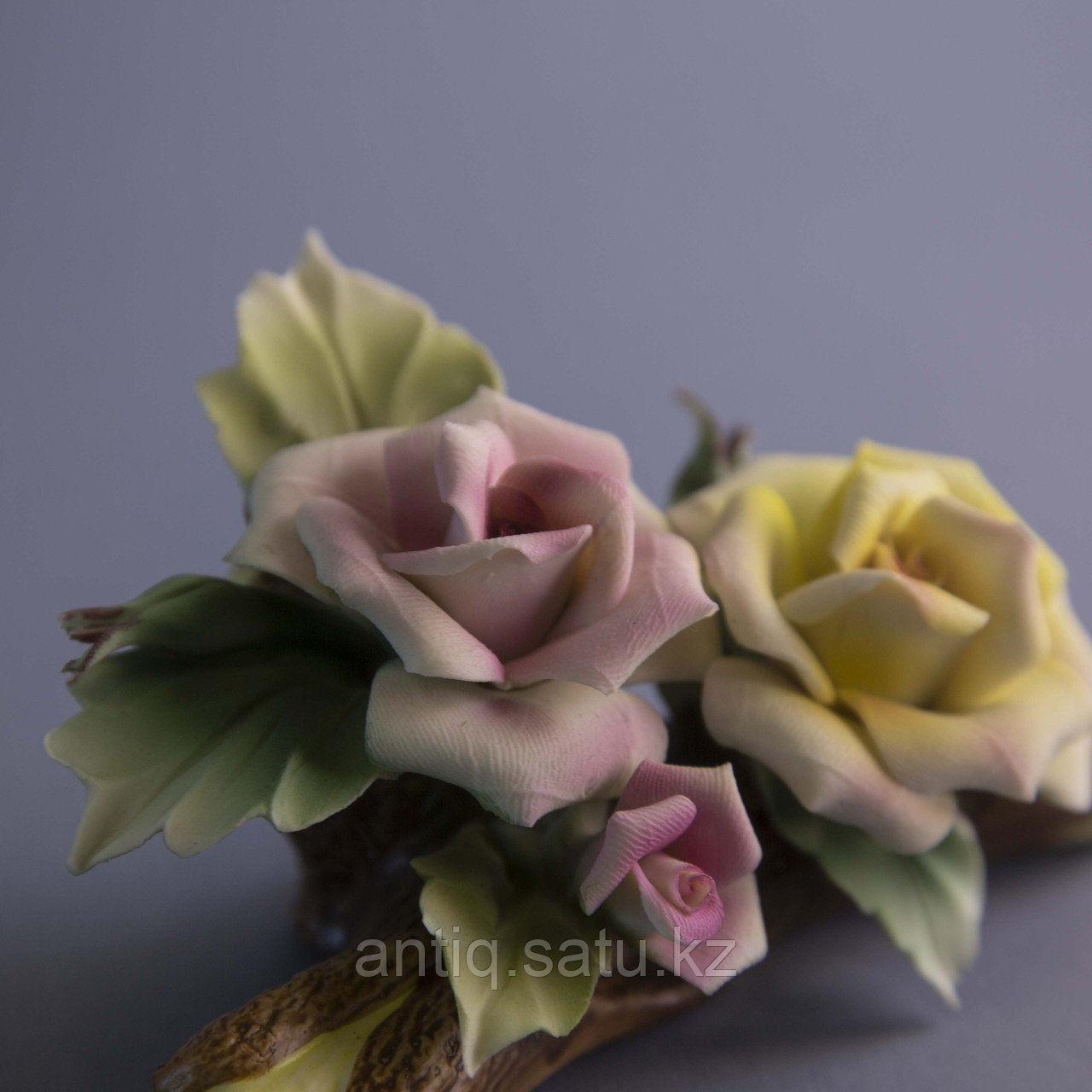 Ветка роз. Фарфоровая мануфактура Capodimonte - фото 3 - id-p83535692