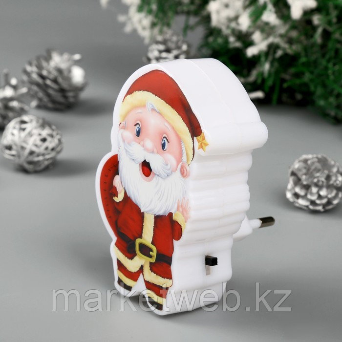 Ночник "Дед Мороз" LED 6х4,5х9,5 см. - фото 3 - id-p83536755