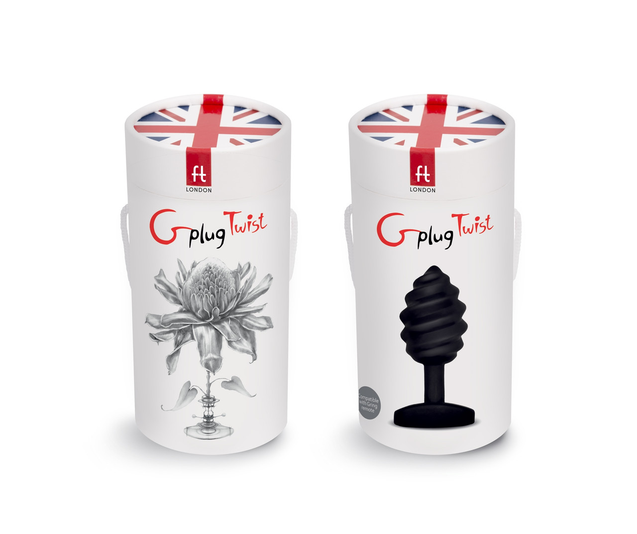 Витая анальная вибровтулка Gvibe Gplug Twist 10,5 см