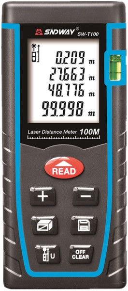 Лазерный дальномер Sndway SW-T100 (100 м)