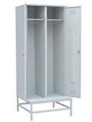Шкаф для одежды со скамьей 600*655*2000 - фото 1 - id-p83538728