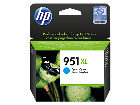 HP CN046AE Картридж голубой, HP 951XL.