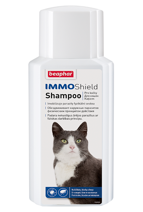 Immo Shield Shampoo cat – шампунь против паразитов д/кошек
