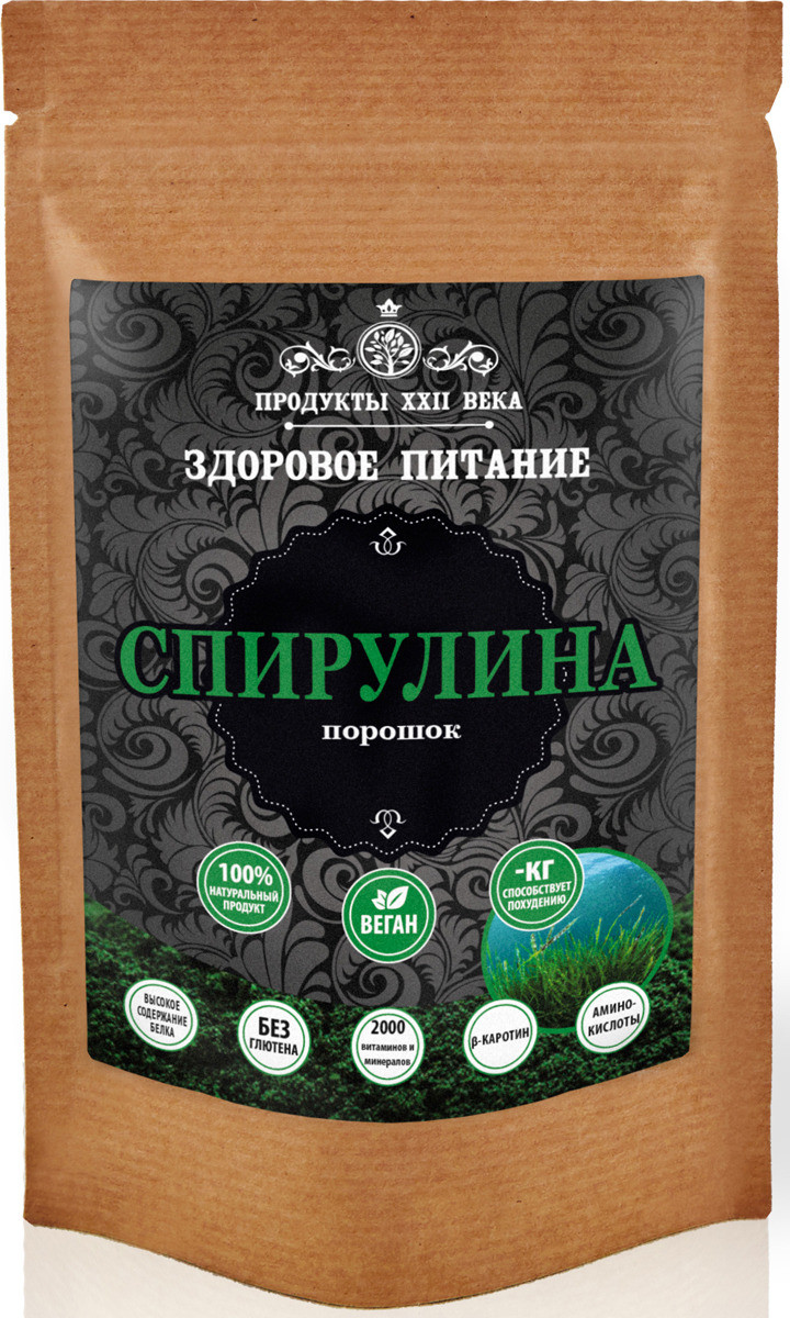 Спирулина Премиум ,порошок,100 гр