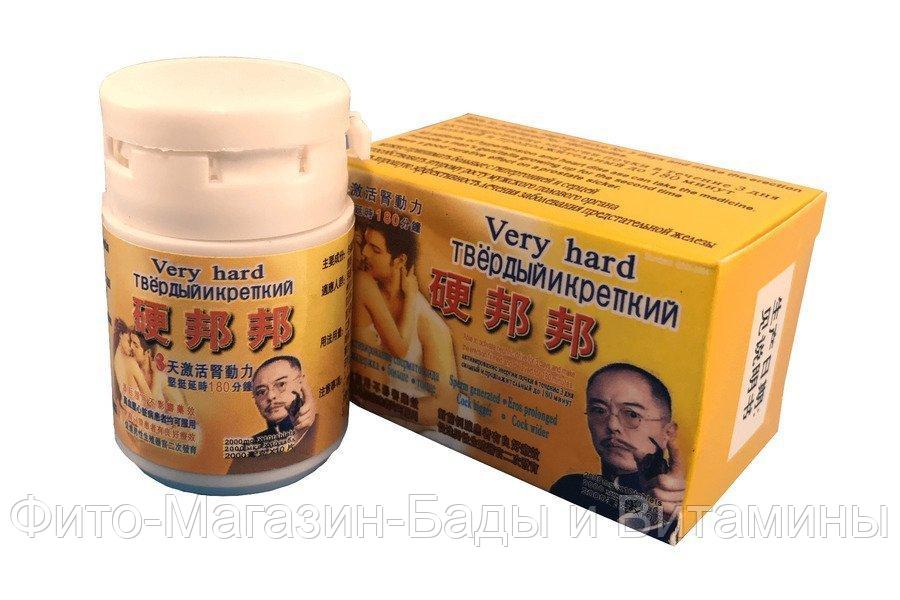 Твердый и крепкий капсулы для повышения потенции 10шт