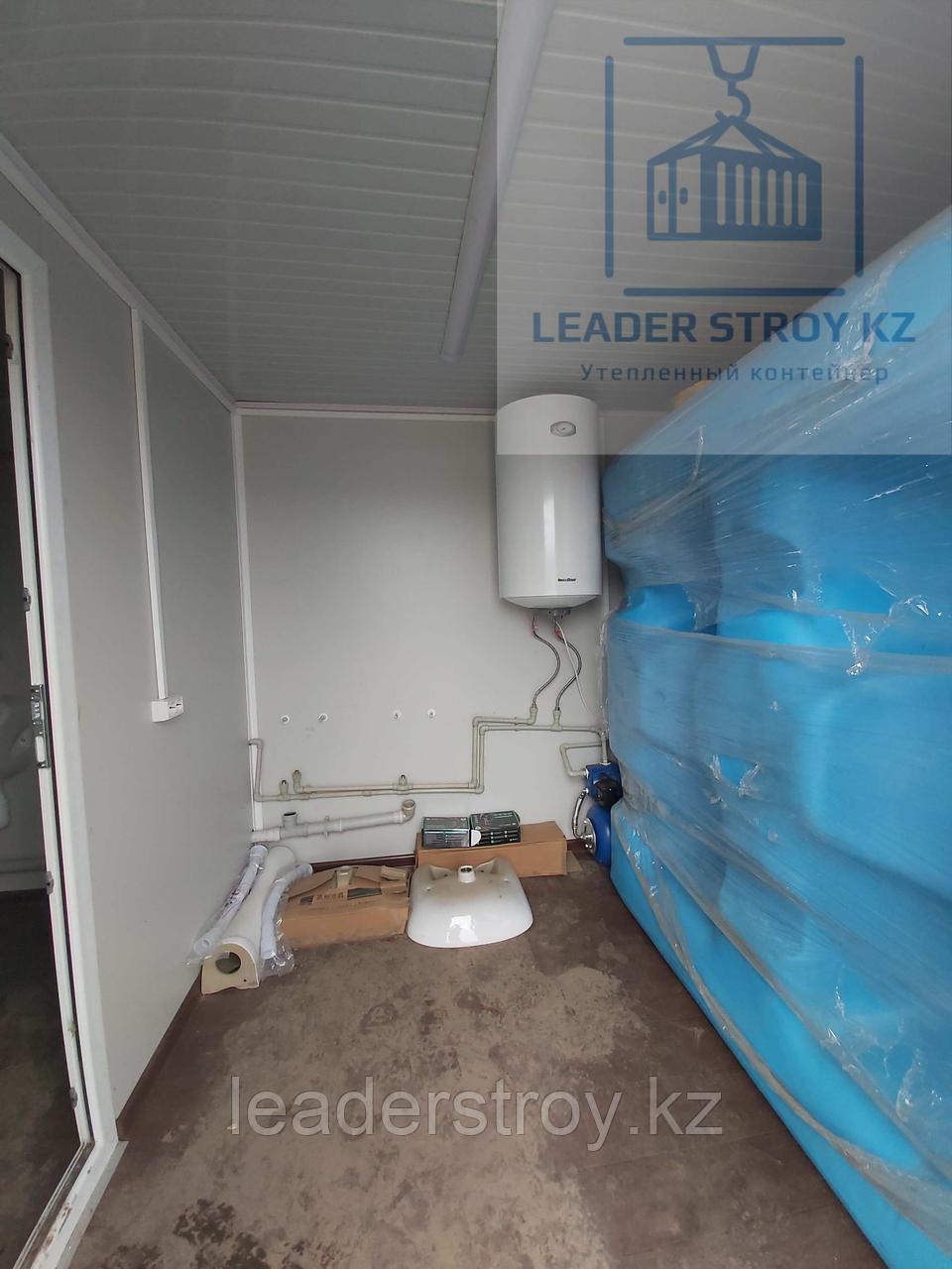 Жилой контейнер 40 фут. под туалет на 8 кабинок - фото 6 - id-p74206487