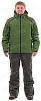 Костюм зимний Novatex Аргус (плащевая ткань зеленый/серый), размер 60-62