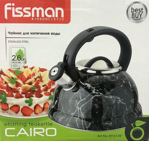 Чайник со свистком Fissman CAIRO KT-6120 [2,6 л]