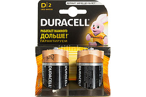 DURACELL батарейки Basic D 2шт