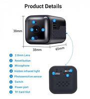 Мини-камера FULL HD 1080P (до 6 часов автономной работы)