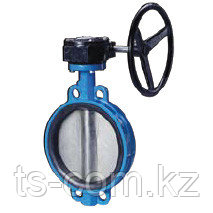 Затвор дисковый с редуктором Ду 400 Ру 16