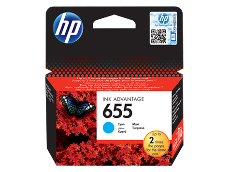 HP CZ110AE Картридж голубой HP 655