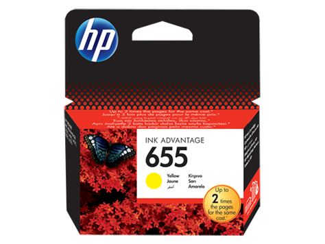 HP CZ112AE Картридж желтый HP 655
