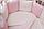 Комплект в кроватку Perina Неженка Oval 7 предметов НО7.3-125х75 Розовый, фото 5