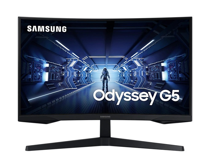 Samsung LC27G54TQWIXCI монитор 27" изогнутый игровой Odyssey G5 (R1000, 144Гц) - фото 1 - id-p83574530