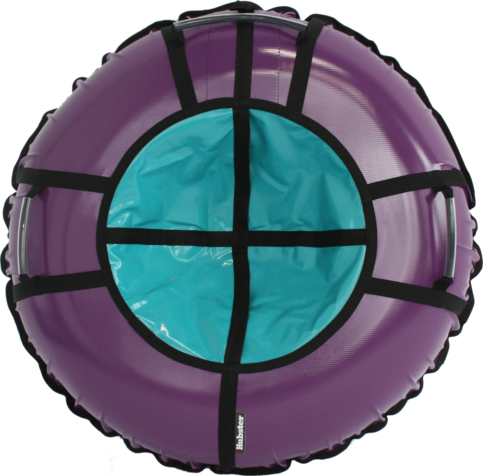 Тюбинг Hubster Ринг Фиолетовый-бирюзовый 90 см