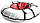 Тюбинг Hubster Ринг Серый-красный 90 см, фото 2