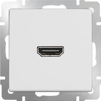 Розетка HDMI белая WL01-60-11 4690389097447