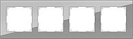 Рамка Werkel Favorit на 4 поста серый WL01-Frame-04 4690389061288