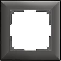 Рамка Werkel Fiore на 1 пост серо-коричневый WL14-Frame-01 4690389109058