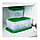 Контейнеров набор ПРУТА 17 шт. прозрачный зеленый ИКЕА, IKEA, фото 2