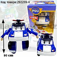 Трансформер игрушечный из серии Робокар Поли и его друзья для детей полицейская машина Поли