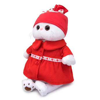 Мягкая игрушка "Кошечка Ли-Ли в красном пальто"