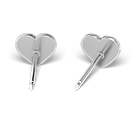 7524-3566 Серьги для прокола STUDEX System75 "Сердце", фото 4