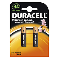 DURACELL батарейки Basic ААА 2шт