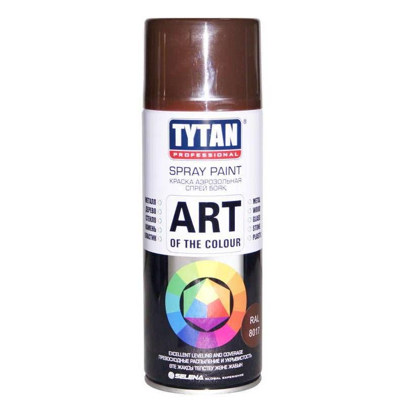 TYTAN Краска аэрозольная, коричневая, 400 мл - фото 1 - id-p83601891